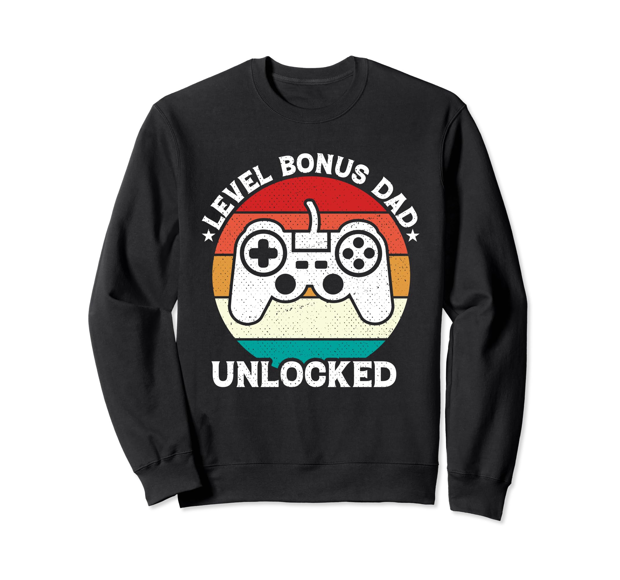 Funny Stepdad Video Game Level Sweatshirt - Unique Graphic for Adults - T-Shirt, Sweatshirt, Hoodie