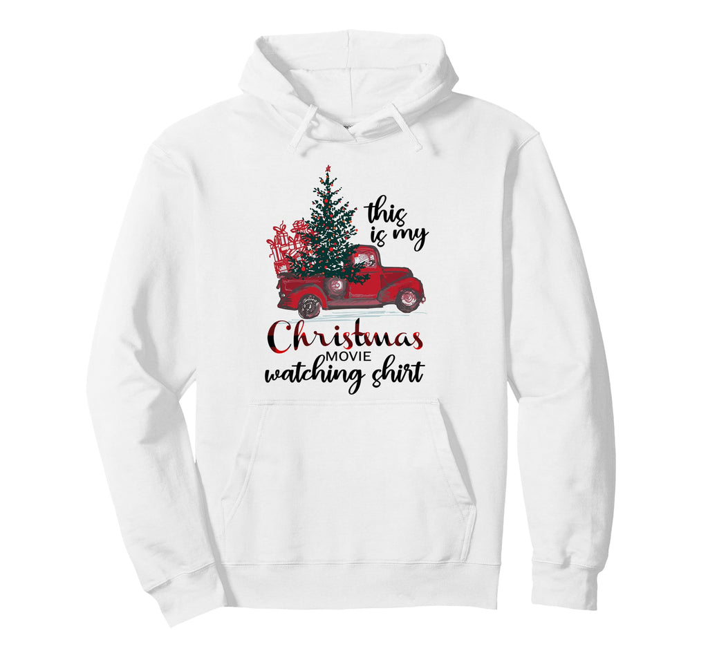 This Is My Movie Watching Red Truck Hoodie - Graphic Print for Adults - T-Shirt, Sweatshirt, Hoodie