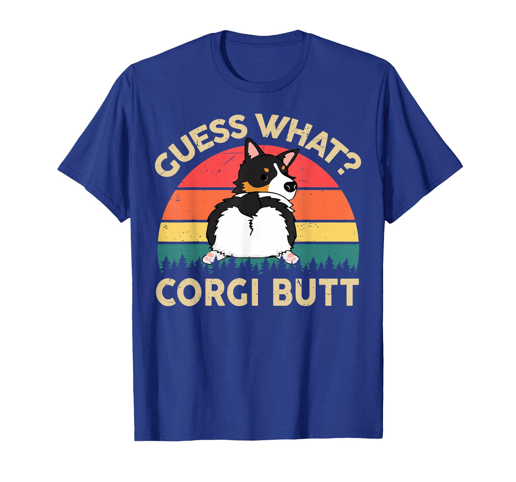 Funny Guess What Tri Corgi Butt Mom Dad T-Shirt - Trendy Graphic Unisex - T-Shirt, Sweatshirt, Hoodie