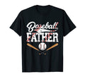 Mens Distressed Baseball Father Family T-Shirt - Novelty Apparel Unisex - T-Shirt, Sweatshirt, Hoodie