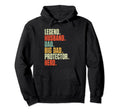Fathers Day Legend Husband Dad Big Dad Hoodie - Novelty Apparel Men Women - T-Shirt, Sweatshirt, Hoodie
