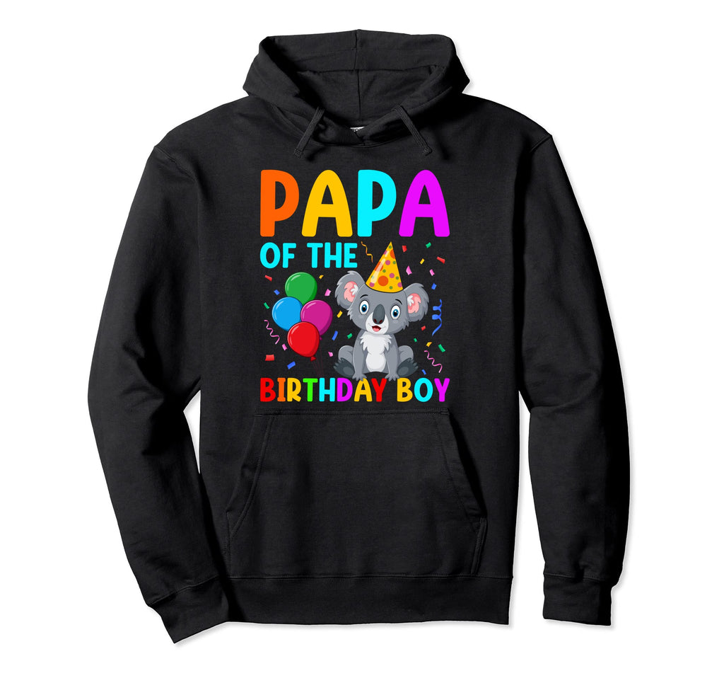 Papa Birthday Koala Bear Gift Dad Hoodie - Casual Everyday Wear Men Women - T-Shirt, Sweatshirt, Hoodie