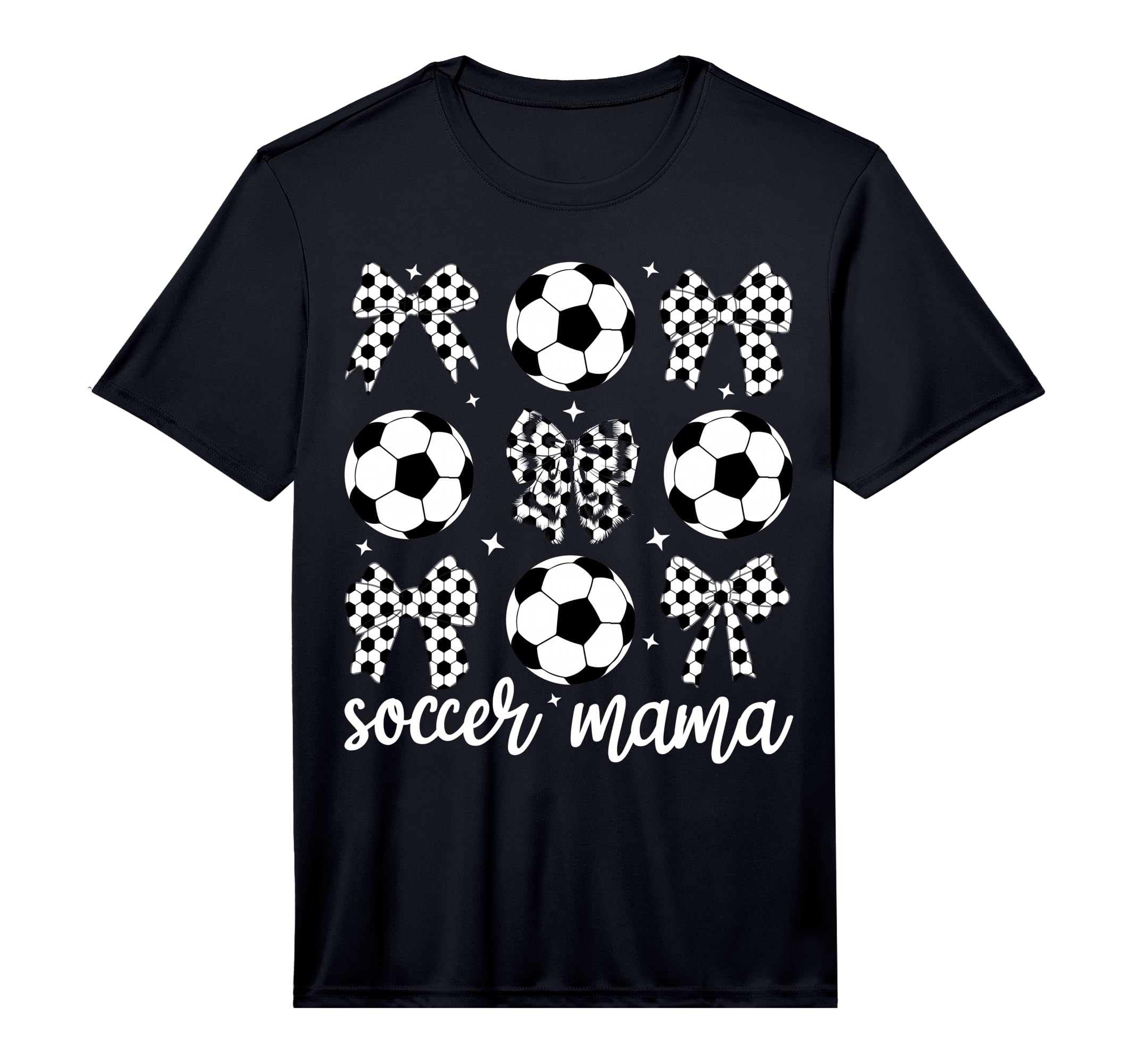 Soccer Mama Coquette Bow Soccer Mom T-Shirt - Aesthetic Graphic for Adults - T-Shirt, Sweatshirt, Hoodie