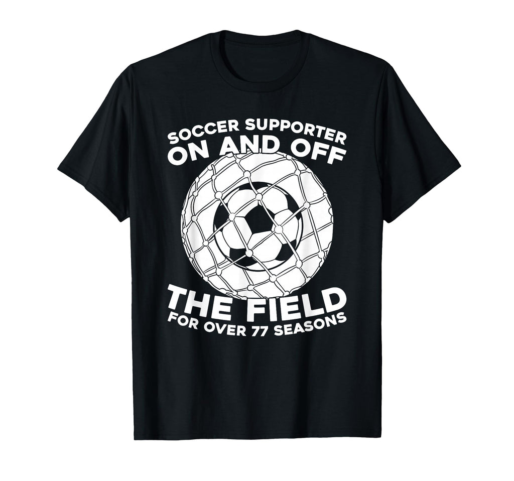 77 Years Old Player Team Sports T-Shirt - Casual Everyday Wear for Adults - T-Shirt, Sweatshirt, Hoodie