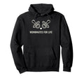 Wombmates Twinfluencers Pregnancy Hoodie - Fun Novelty Design for Adults - T-Shirt, Sweatshirt, Hoodie