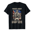 Proud Army National Guard Step Dad T-Shirt - Aesthetic Graphic Men Women - T-Shirt, Sweatshirt, Hoodie