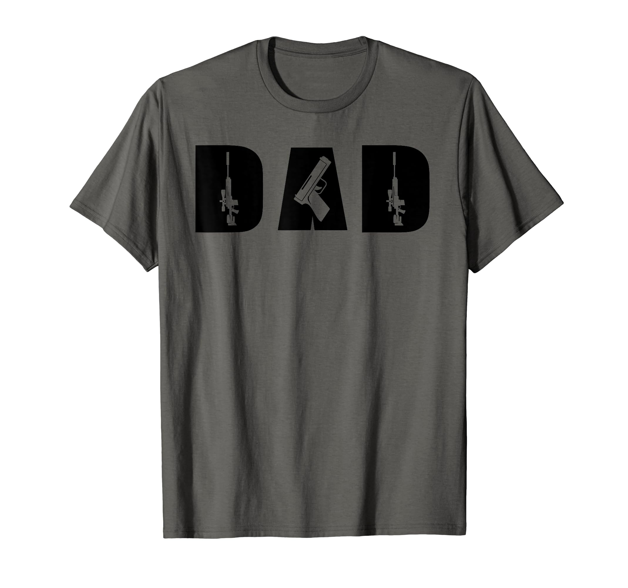 Funny Daddy Army Guns Fathers Day Dad T-Shirt - Novelty Apparel for Adults - T-Shirt, Sweatshirt, Hoodie