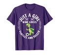 Turtle Gift Just Who Loves Turtles And T-Shirt - Novelty Apparel Men Women - T-Shirt, Sweatshirt, Hoodie