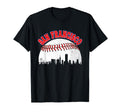 Distressed Baseball San Francisco T-Shirt - Minimalist Print for Adults - T-Shirt, Sweatshirt, Hoodie