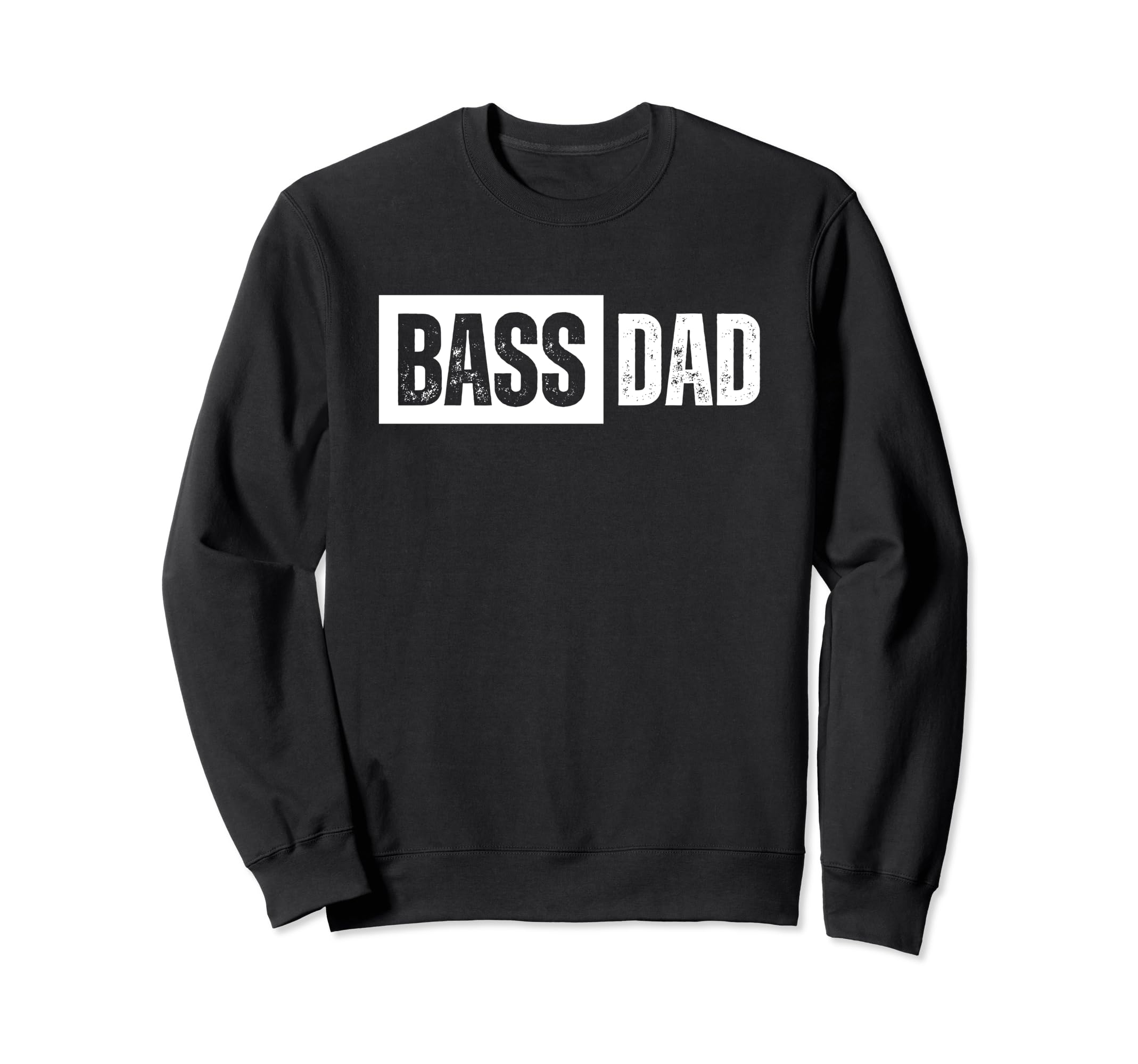 Bass Bassist Dad Distressed Shirts T-Shirt - Custom Art Print Men Women - T-Shirt, Sweatshirt, Hoodie