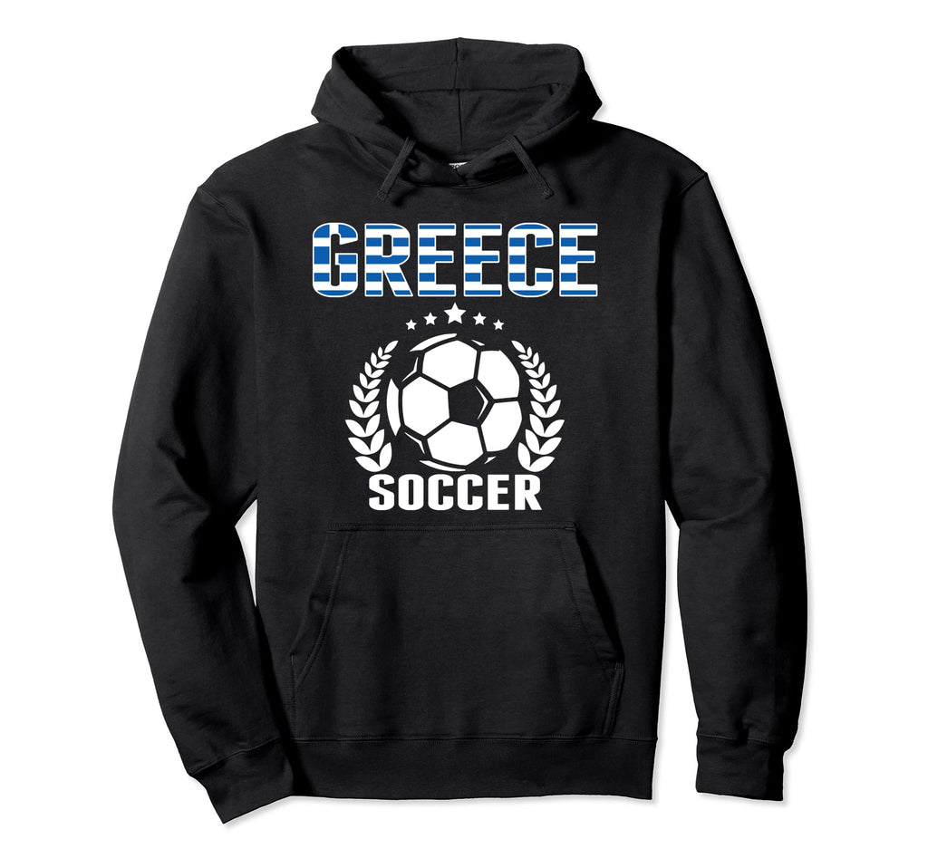 Greece Soccer Fans Jersey Proud Hoodie - Casual Everyday Wear Men Women - T-Shirt, Sweatshirt, Hoodie