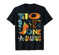 Tio One Saurus 1St Birthday Dinosaur T-Shirt - Minimalist Print Men Women - T-Shirt, Sweatshirt, Hoodie
