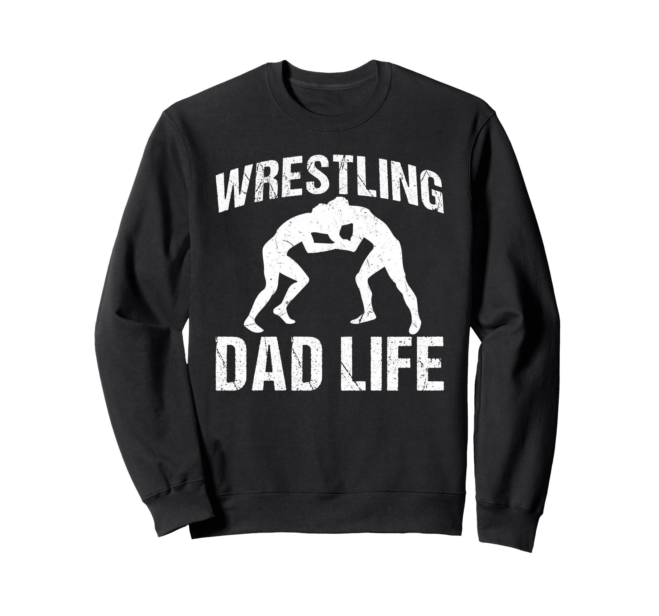 Wrestling Dad Life Game Day Sports Dad Sweatshirt - Custom Art Print Unisex - T-Shirt, Sweatshirt, Hoodie