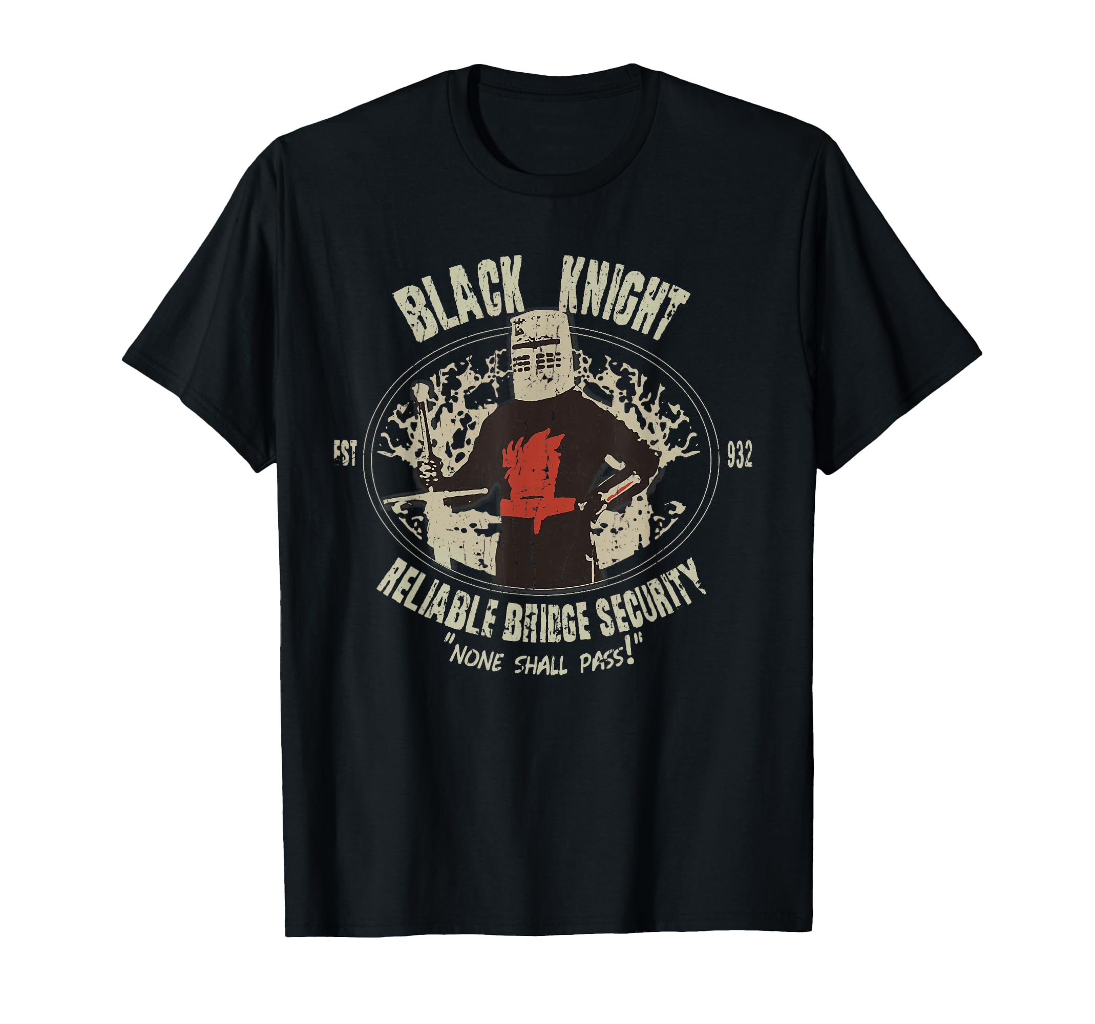 Black Knight Bridge Security 2 T-Shirt - Casual Everyday Wear Unisex - T-Shirt, Sweatshirt, Hoodie