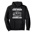 Sand Wagon Trucker Husband Dad Funny Father Hoodie - Graphic Print Unisex - T-Shirt, Sweatshirt, Hoodie