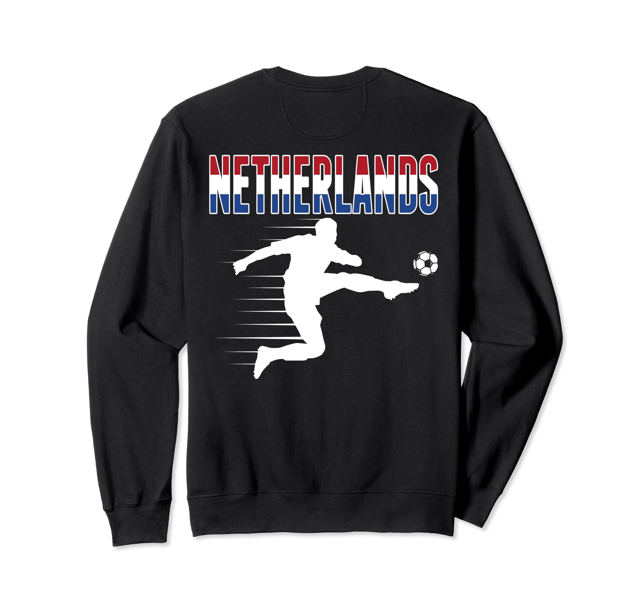Netherlands Soccer Fans Jersey Sweatshirt - Custom Art Print for Adults - T-Shirt, Sweatshirt, Hoodie