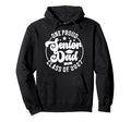 One Proud Senior Dad Class 2027 Hoodie - Custom Art Print for Adults - T-Shirt, Sweatshirt, Hoodie