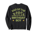 Dad Birthday Soldier Matching Sweatshirt - Fun Novelty Design for Adults - T-Shirt, Sweatshirt, Hoodie