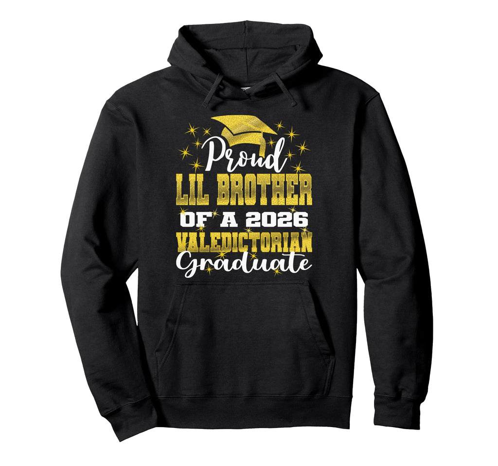 Proud Little Brother 2026 Hoodie - Casual Everyday Wear Men Women - T-Shirt, Sweatshirt, Hoodie