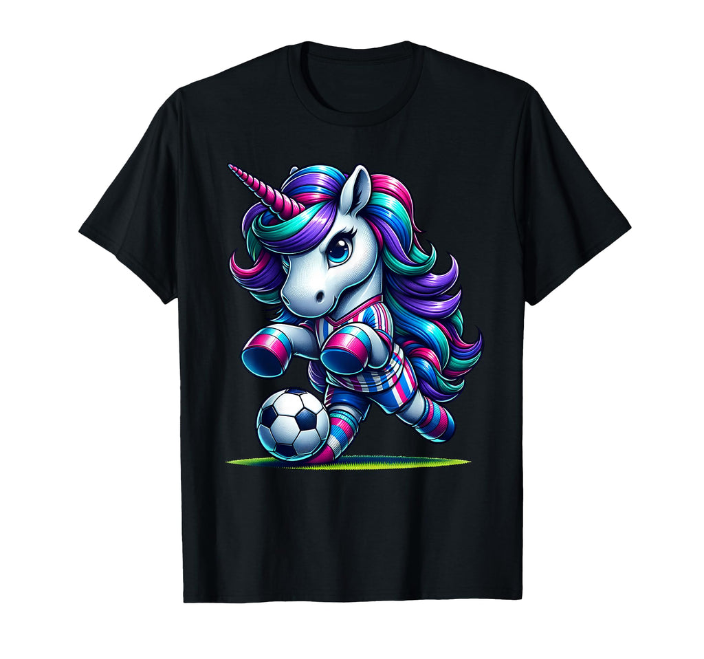 Soccer Unicorns Mom Aunt Sister Hoodie - Graphic Print Unisex - T-Shirt, Sweatshirt, Hoodie
