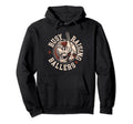 Funny Baseball Busy Raising Ballers Hoodie - Minimalist Print for Adults - T-Shirt, Sweatshirt, Hoodie