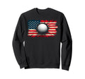 Us Flag Golf Golfer Golfing Dad Sweatshirt - Trendy Graphic Men Women - T-Shirt, Sweatshirt, Hoodie