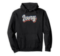 Ivory Personalized Name Custom Hoodie - Aesthetic Graphic for Adults - T-Shirt, Sweatshirt, Hoodie