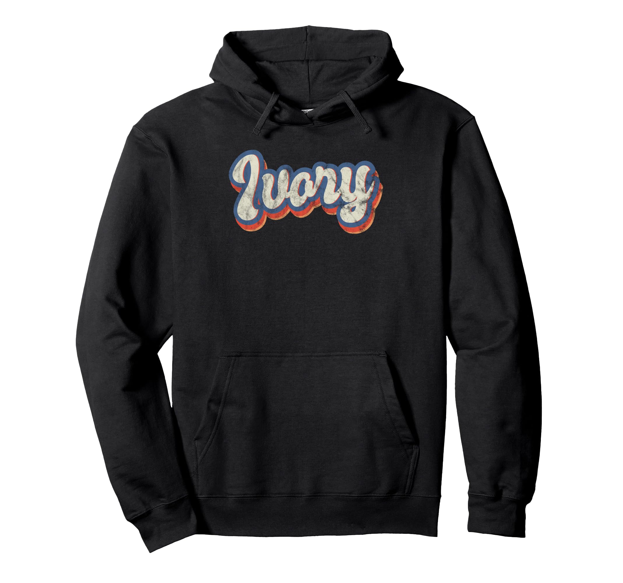 Ivory Personalized Name Custom Hoodie - Aesthetic Graphic for Adults - T-Shirt, Sweatshirt, Hoodie
