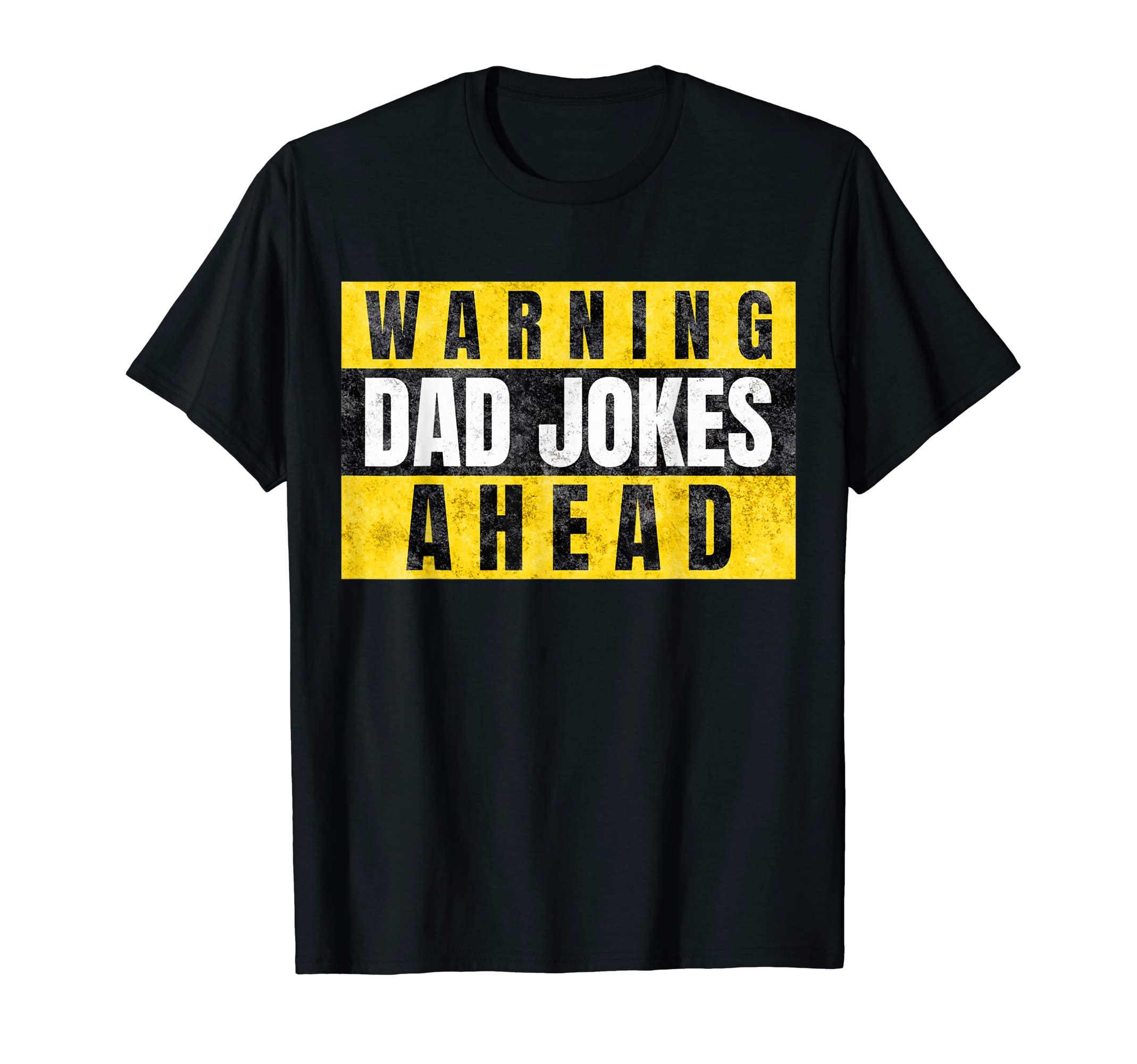Mens Funny Fathers Day Warning Dad Jokes T-Shirt - Trendy Graphic Unisex - T-Shirt, Sweatshirt, Hoodie