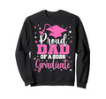 Proud Dad Class 2026 Graduate Senior Sweatshirt - Graphic Print Unisex - T-Shirt, Sweatshirt, Hoodie