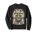 Biker 1962 Ride Birthday Sweatshirt - Streetwear Style for Adults - T-Shirt, Sweatshirt, Hoodie