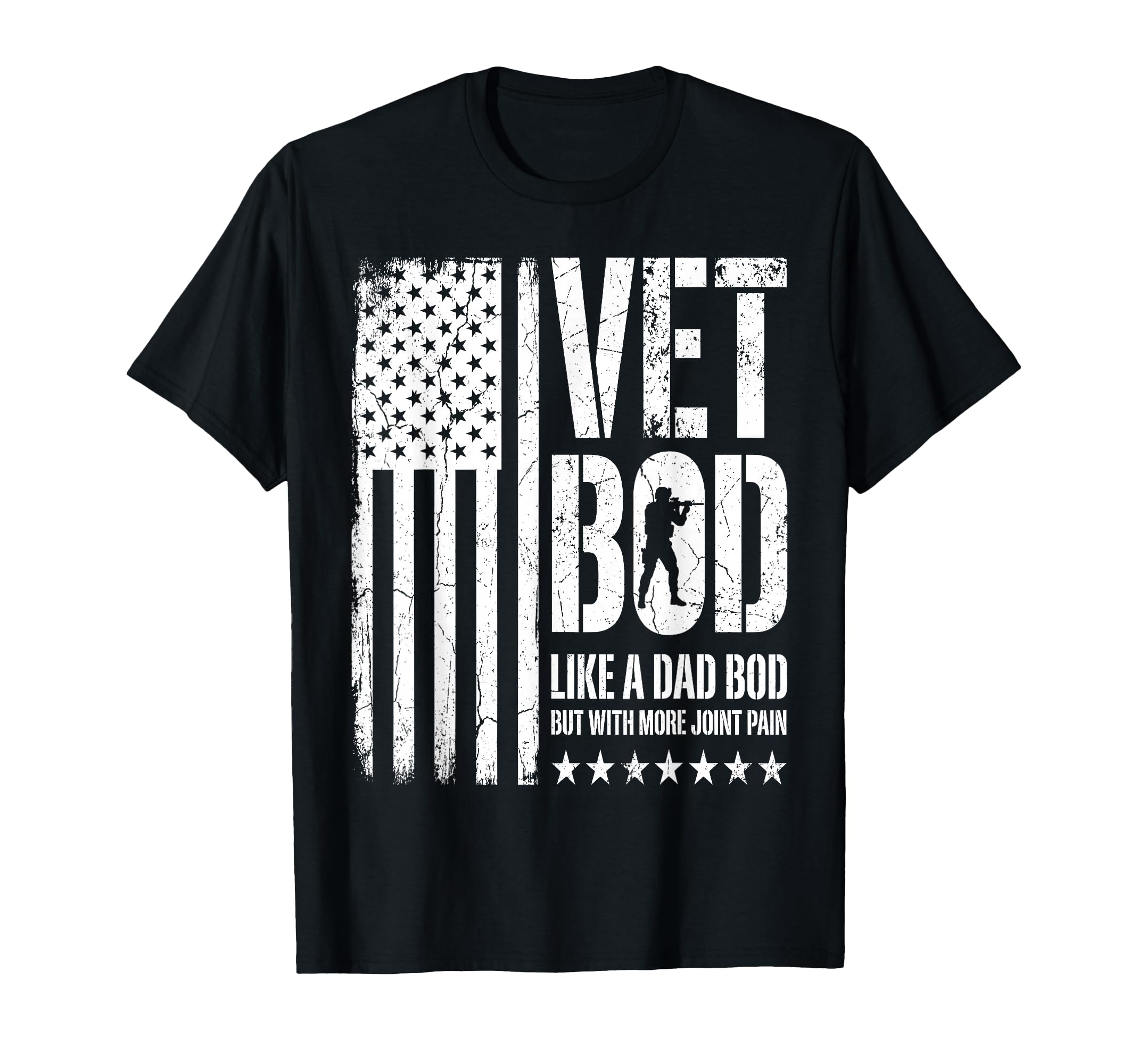 Vet Bod Like Dad Bod But More Joint T-Shirt - Trendy Graphic for Adults - T-Shirt, Sweatshirt, Hoodie