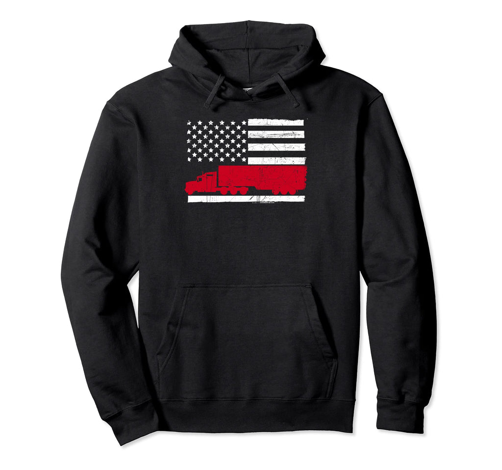 Usa Flag Job Transport Steersman 18 Hoodie - Trendy Graphic Men Women - T-Shirt, Sweatshirt, Hoodie