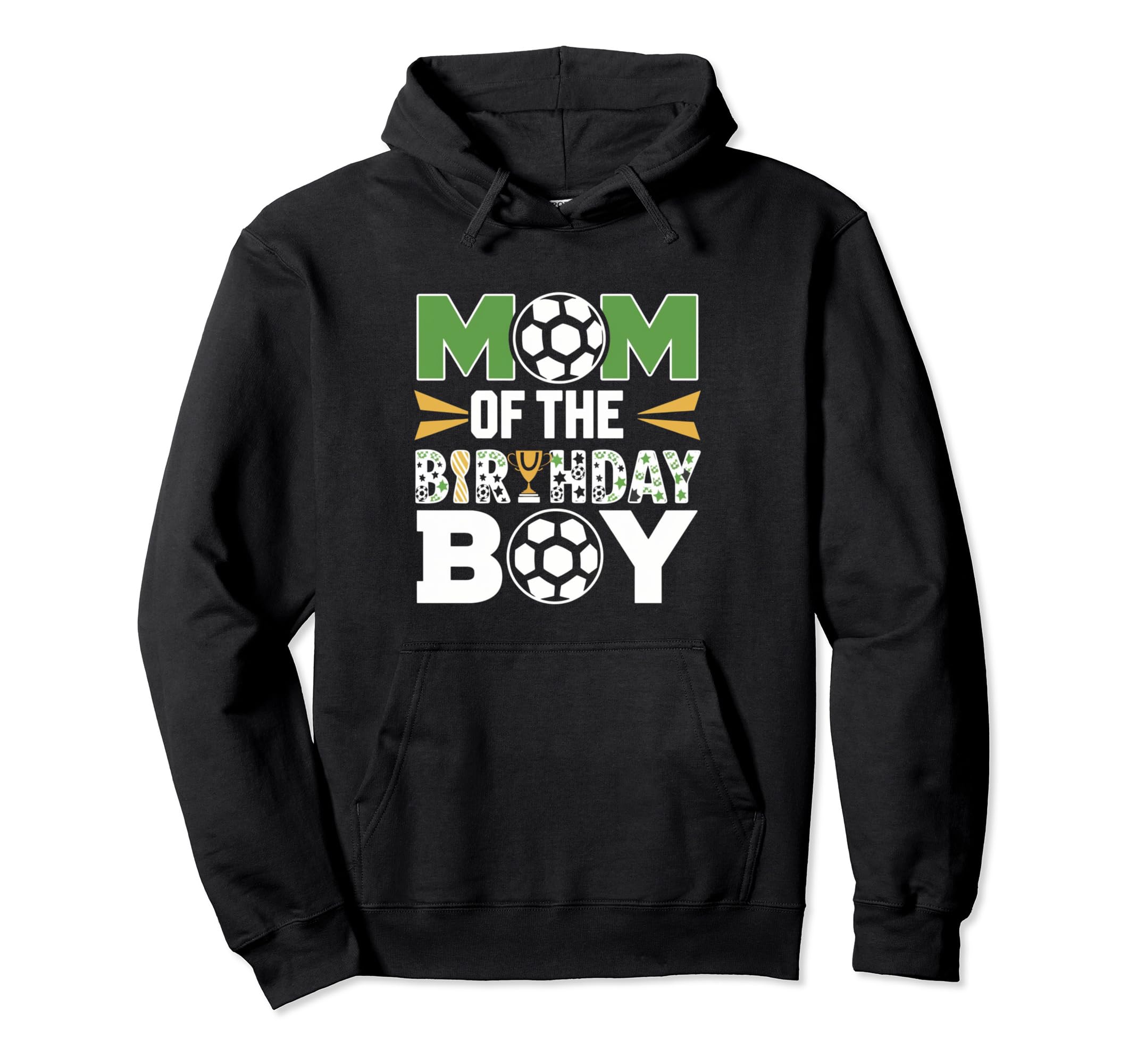 Grandma Birthday Soccer Family Party Decor Hoodie - Unique Graphic Unisex - T-Shirt, Sweatshirt, Hoodie
