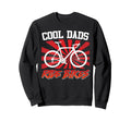 Daddy Dads Ride Bikes Funny Sweatshirt - Minimalist Print for Adults - T-Shirt, Sweatshirt, Hoodie