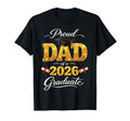 Proud Dad 2026 Graduate Cap T-Shirt - Minimalist Print Men Women - T-Shirt, Sweatshirt, Hoodie