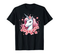 Unicorn Cherry Blossoms I Unicorn T-Shirt - Casual Everyday Wear for Adults - T-Shirt, Sweatshirt, Hoodie