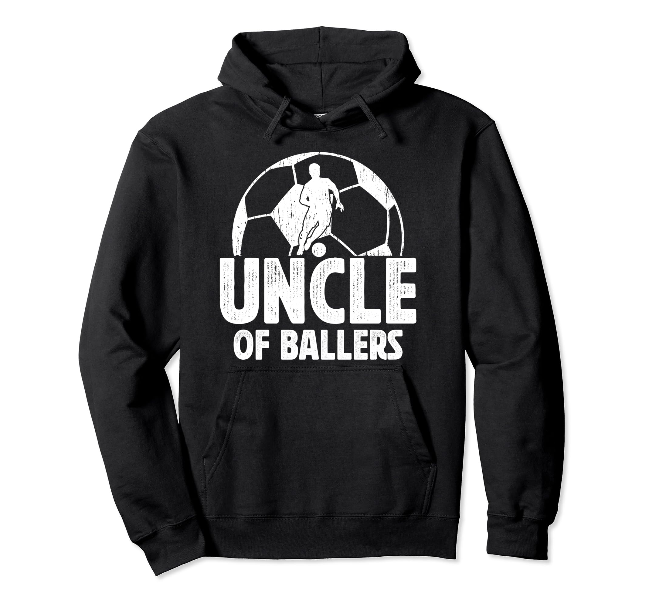 Uncle Ballers Soccer Uncle Soccer Player Hoodie - Aesthetic Graphic Unisex - T-Shirt, Sweatshirt, Hoodie