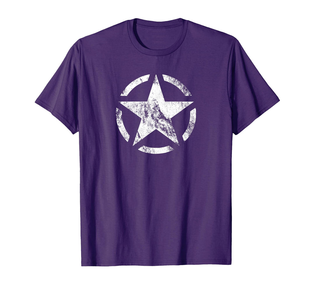 Ww2 Wwii Military Vehicle White Star T-Shirt - Casual Everyday Wear Unisex - T-Shirt, Sweatshirt, Hoodie
