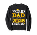 Proud Dad Class 2025 Graduate Sweatshirt - Custom Art Print Unisex - T-Shirt, Sweatshirt, Hoodie