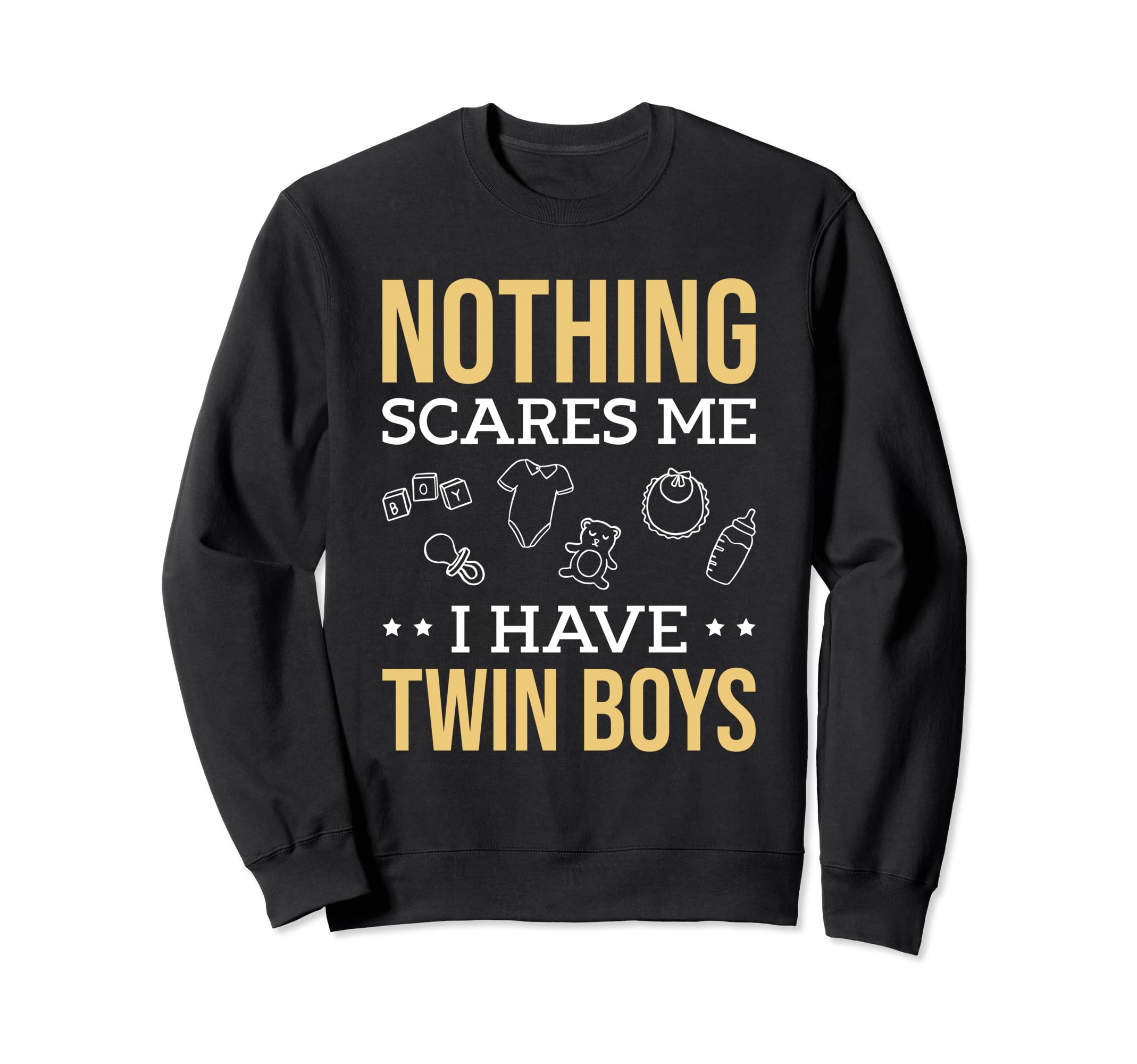 Twin Dad Father Two Dad Twin Sweatshirt - Casual Everyday Wear Men Women - T-Shirt, Sweatshirt, Hoodie