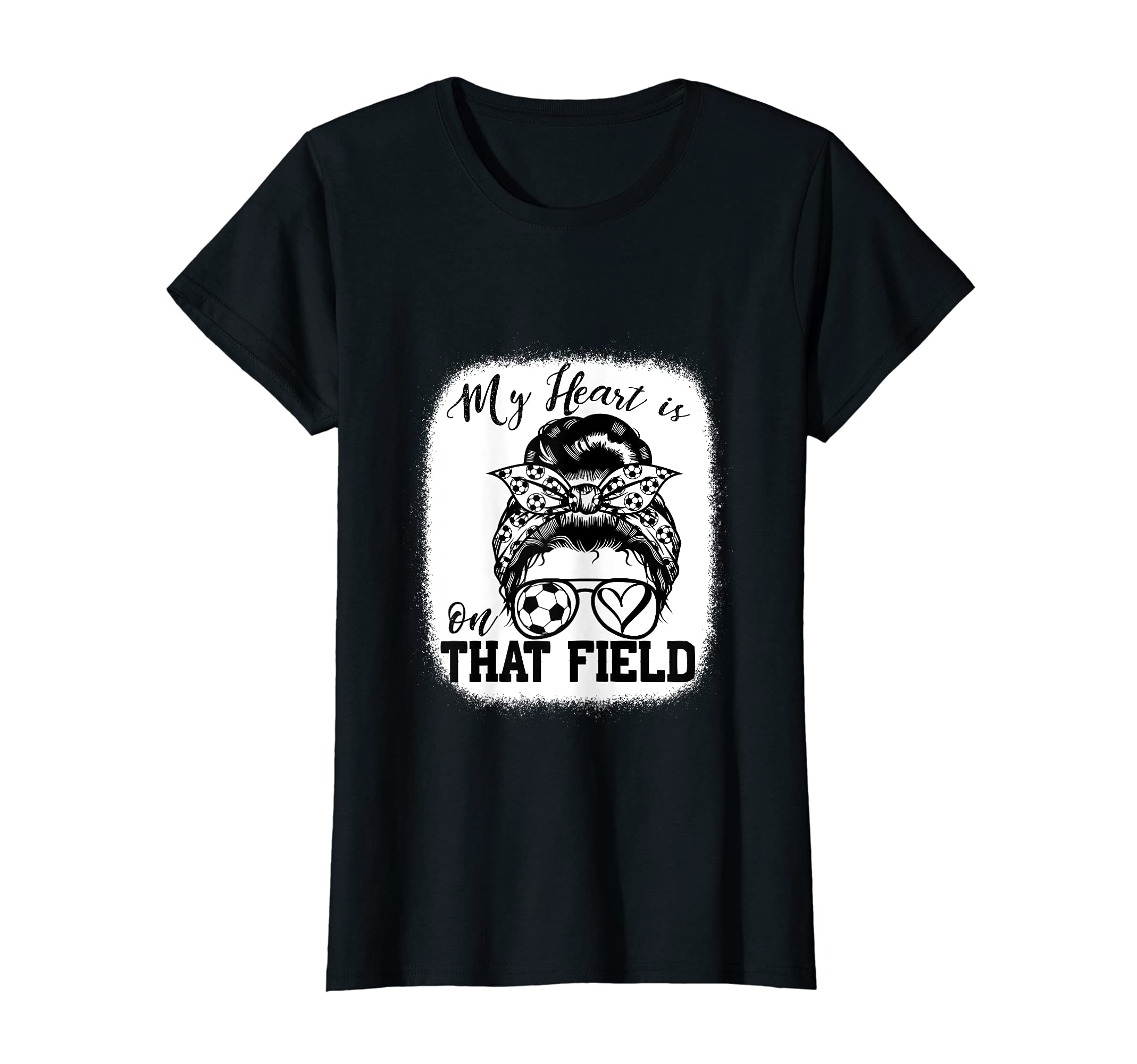 Womens My Heart Is That Field Mothers T-Shirt - Fun Novelty Design Unisex - T-Shirt, Sweatshirt, Hoodie