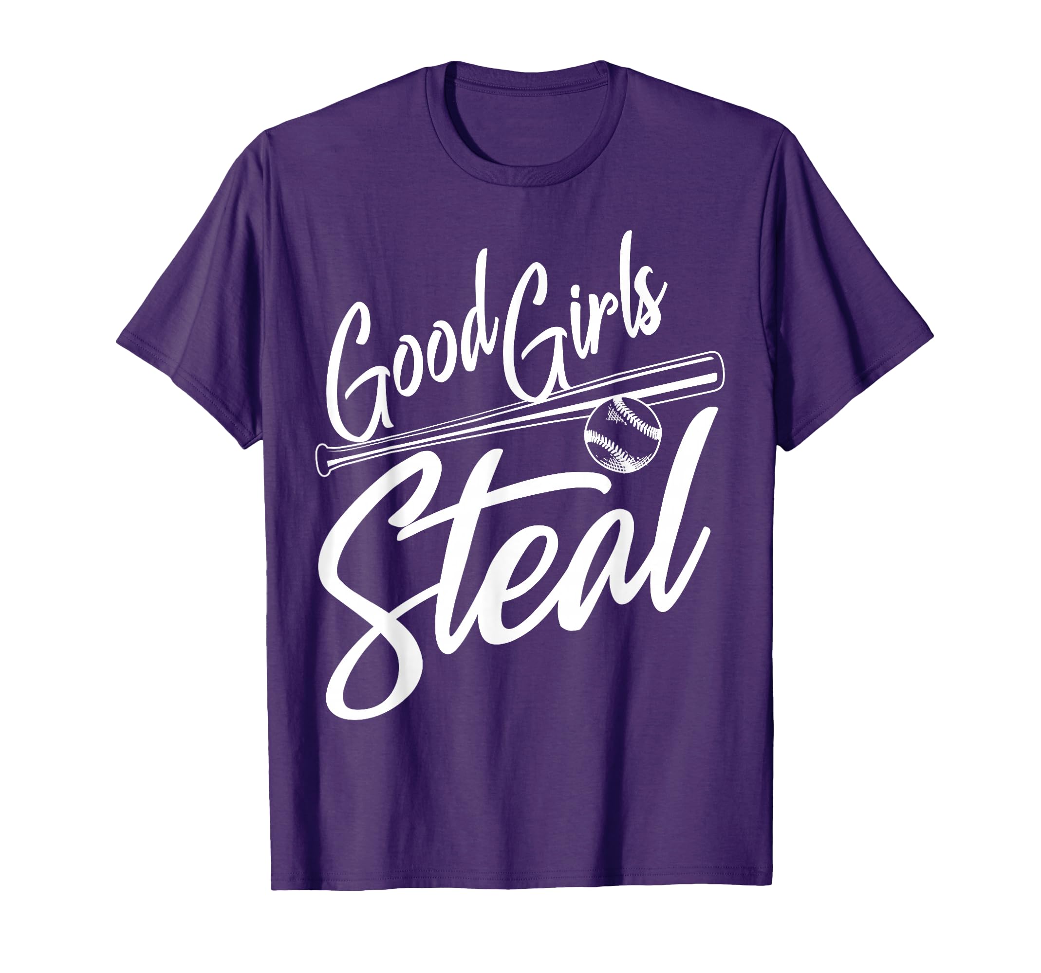 Softball Art Good Steal Baseball T-Shirt - Casual Everyday Wear Men Women - T-Shirt, Sweatshirt, Hoodie