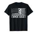 Bmx Bike Rider American Flag Bmx Dad T-Shirt - Streetwear Style Unisex - T-Shirt, Sweatshirt, Hoodie