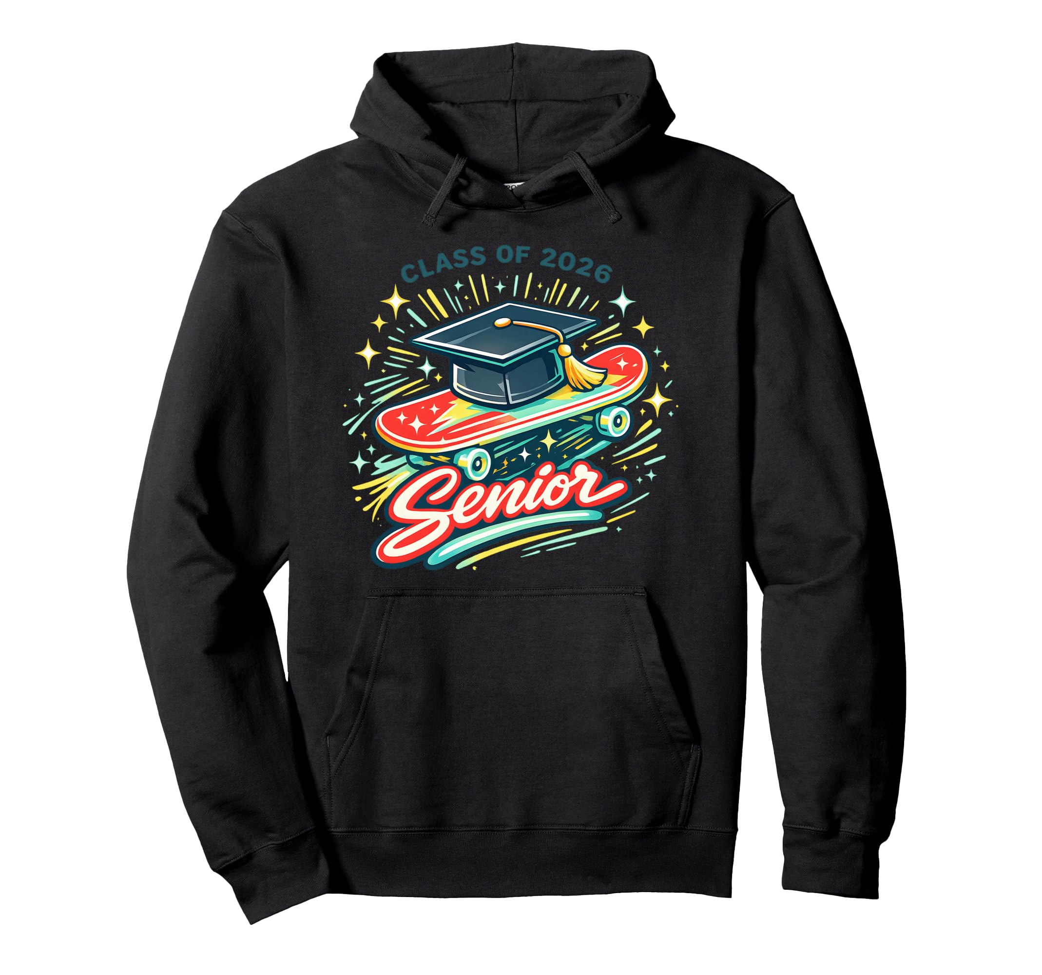 Senior Mom Graduation Class 2026 Hoodie - Casual Everyday Wear Unisex - T-Shirt, Sweatshirt, Hoodie