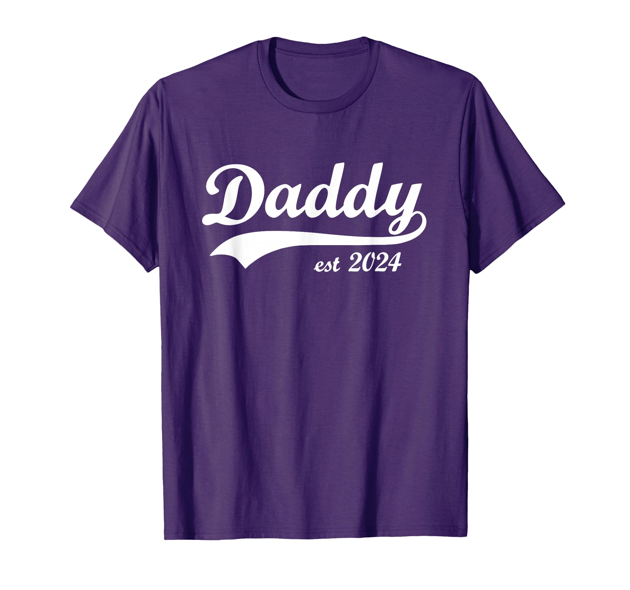 New Dad Est 2024 Daddy Est 2024 New T-Shirt - Aesthetic Graphic Unisex - T-Shirt, Sweatshirt, Hoodie