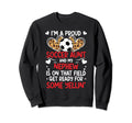 Im Proud Soccer Aunt Soccer Player Sweatshirt - Novelty Apparel Men Women - T-Shirt, Sweatshirt, Hoodie