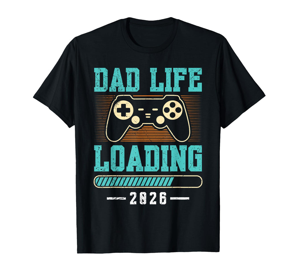 Expectant Father Dad Life Loading T-Shirt - Aesthetic Graphic Men Women - T-Shirt, Sweatshirt, Hoodie