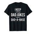Mens I Keep All My Dad Jokes Dad Base T-Shirt - Custom Art Print Men Women - T-Shirt, Sweatshirt, Hoodie