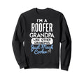 Fathers Day Roofer Grandpa Sweatshirt - Unique Graphic Men Women - T-Shirt, Sweatshirt, Hoodie